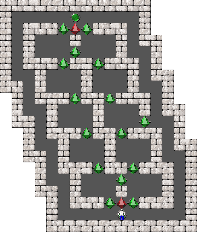 Sokoban Tertius gradus ad Olympo 1 level 31